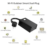 Minoston Outdoor Smart Plug Wi-Fi Plugs Outlet thumbnail 2