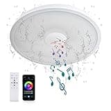 ASALL Smart Waterproof LED Ceiling Light Fixture thumbnail 1