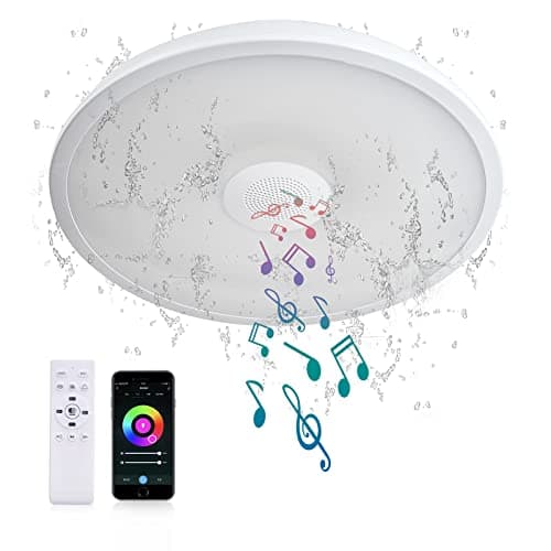 ASALL Smart Waterproof LED Ceiling Light Fixture main view
