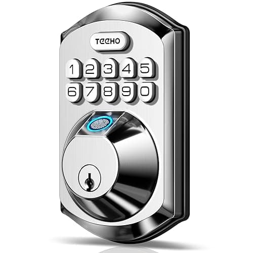 TEEHO TE002 Fingerprint Door Lock main view