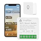 Matter Smart Switch 16A Mini WiFi Relay Module thumbnail 1