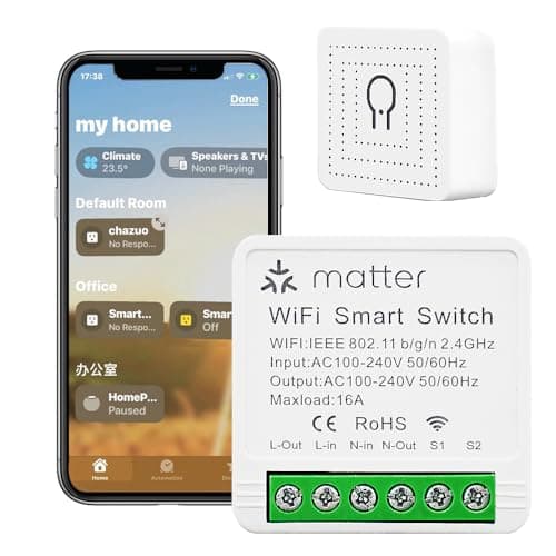 Matter Smart Switch 16A Mini WiFi Relay Module main view