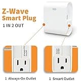 Z-Wave Smart On/Off Light and Appliance Plug thumbnail 3
