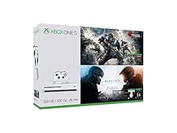 Xbox One S 500GB Console - Gears of War & Halo Special Edition Bundle photo