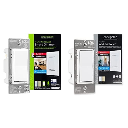 Enbrighten 52252 Z-Wave Plus Smart Light Dimmer main view