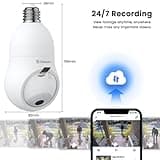 GALAYOU 360 Light Bulb Security Camera thumbnail 5