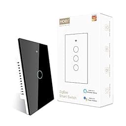 MOES ZigBee Smart Touch Wall Light Switch photo