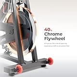 Sunny Health & Fitness Pro Belt Drive Indoor Cycling Stationary Exercise Bikes thumbnail 3