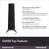 NETGEAR Nighthawk WiFi 6 Mesh Range Extender EAX80 thumbnail 5