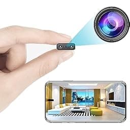 Small Wireless WiFi Camera Hidden Spy Security Cameras photo