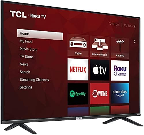TCL 55" Class 4-Series 4K UHD HDR Smart Roku TV main view
