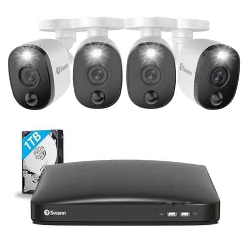 Swann Home DVR Security Camera System main view