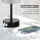 Grey Bedside Lamp thumbnail 3