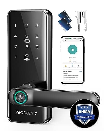 Smart Lock, Proscenic Keyless Entry Door Lock with Handle main view