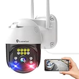 Luowice 5MP PTZ Security Camera Outdoor FHD WiFi IP Camera photo