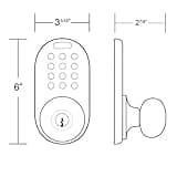 MiLocks XKK-02AQ Digital Door Knob Lock thumbnail 5