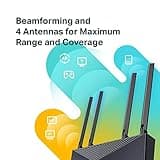 TP-Link Wifi 6 AX1500 Smart WiFi Router (Archer AX10) thumbnail 5