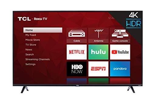 TCL 55S425 55 inch 4K Smart LED Roku TV (2019) main view