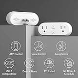 HBN WiFi Heavy Duty Dual Outlet Smart Plug thumbnail 2