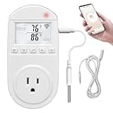 New 2023! Smart WiFi Heating Cooling Temperature Controlled Outlet thumbnail 1