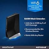 NETGEAR Nighthawk WiFi 6 Mesh Range Extender EAX80 thumbnail 2