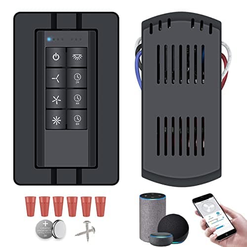 Universal Smart Ceiling Fan Remote Control and Dimmer Light Switch main view