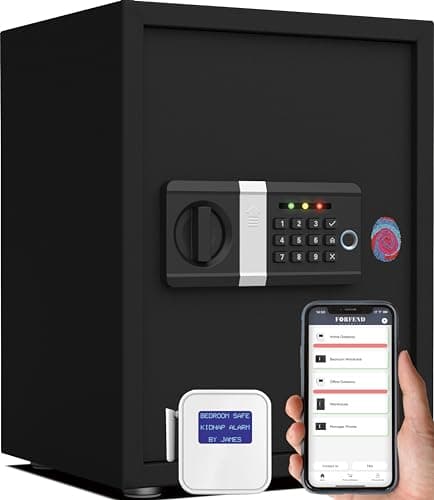 FORFEND Fingerprint Smart Home Safe main view