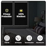 GENIMO 100% Blackout Roller Window Shades thumbnail 3