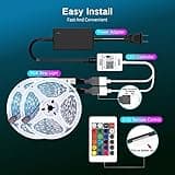 Ginaroja 16.4ft Smart WiFi LED Light Strip Kit thumbnail 4
