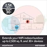 NETGEAR Nighthawk WiFi 6 Mesh Range Extender EAX80 thumbnail 3