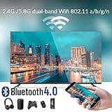 Android TV Box 12.0 2GB 16GB WiFi6 2.4G 5.8G 8K TV Box H618 Chipset Support HDR10 BT5.0 USB 2.0 Ethernet LAN 3D with Mini Backlit Keyboard thumbnail 5