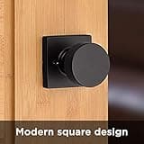 Kwikset Pismo Interior Passage Door Knob thumbnail 4