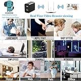 LUOHE Spy Camera Wireless Hidden WiFi Charger Camera thumbnail 5