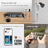 TIGERSECU Super HD 1080P 8-Channel Hybrid 4-in-1 DVR Security Recorder Without Hard Drive thumbnail 3