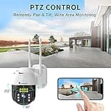 Luowice 5MP PTZ Security Camera Outdoor FHD WiFi IP Camera thumbnail 3