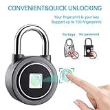 Fingerprint Padlock thumbnail 3