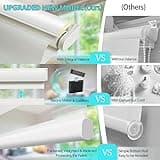 CITOLEN Motorized Blinds with Integral Valance Zebra Blinds Upgraded Smart Blinds Custom Size Automatic Blinds for Windows Remote Control Electric Zebra Shades Alexa/Google Blinds thumbnail 4