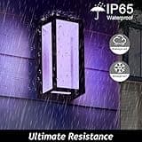 Zigbee 1400lm Smart Outdoor Wall Lights thumbnail 3