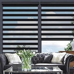 Changshade Cordless Zebra Roller Shade photo