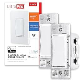 UltraPro 700 Series Z-Wave In-Wall Smart Rocker Light Dimmer photo