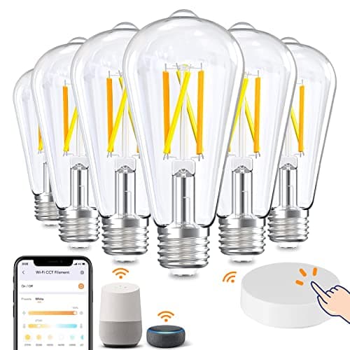 OREiN Smart Edison Light Bulbs with Smart Button main view