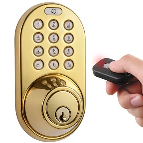 MiLocks QF-02P Keyless Entry Deadbolt Door Lock main view