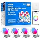 Xsky Smart Recessed Lighting 6 Inch thumbnail 1