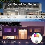 Yesmart Smart WiFi Led Light Bulb 9W thumbnail 5