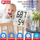Antonki Room Thermometer Indoor Hygrometer thumbnail 2