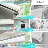 CITOLEN Motorized Blinds with Integral Valance Zebra Blinds Upgraded Smart Blinds Custom Size Automatic Blinds for Windows Remote Control Electric Zebra Shades Alexa/Google Blinds thumbnail 4