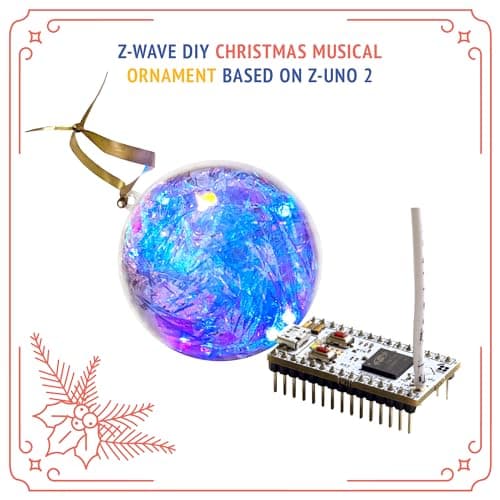 Z-Wave DIY Christmas Tree Musical Ornament main view
