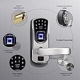 WeJupit V8 Fingerprint Keyless Entry Smart Door Lock thumbnail 4