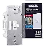 Enbrighten 700 Series Add-on In-Wall Smart Switch QuickFit & SimpleWire, Toggle, Wi-Fi, Z-Wave, Zigbee, Not A Standalone Switch, Smart Light Switch, 3 Way Switch, Alexa, Google Assistant thumbnail 1