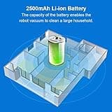 Liectroux C30B Robotic Vacuum Cleaner thumbnail 5